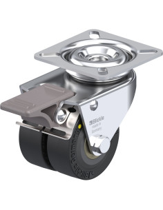 LDA-VPA 50K-FI-EL antistatinis dvigubas pasukamas ratukas