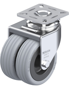 LDA-VPA 75G dvigubas pasukamas ratukas su guma