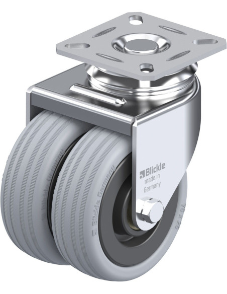 LDA-VPA 75K dvigubas pasukamas ratukas 75mm