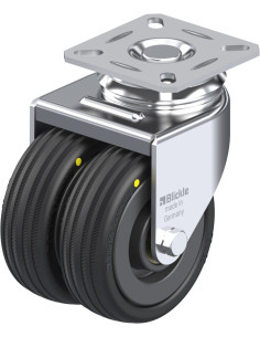 LDA-VPA 75K-EL antistatinis dvigubas ratukas 75 mm