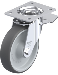 LE-PATH 160R-ST poliuretano ratukas su stabdžiais