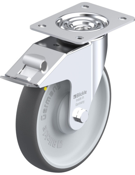 LE-PATH 200KA-FI-ELS antistatinis ratukas su stabdžiais