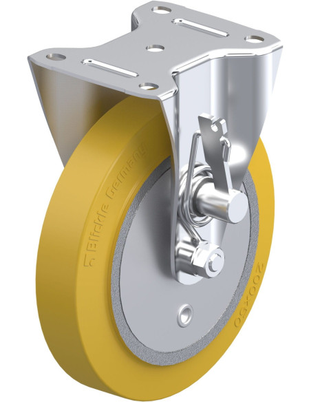 B-GTH 200K-TML poliuretano fiksuotas ratukas