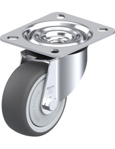 LE-PATH 80KF - 80 mm poliuretano pasukamas ratukas