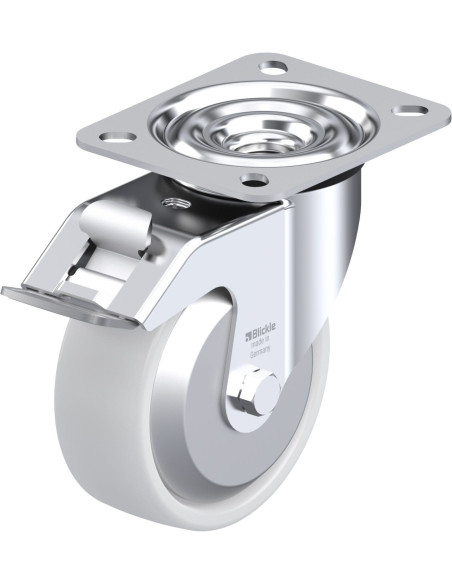 LE-PO 100R-FI-FA pasukamas ratukas su stabdžiais