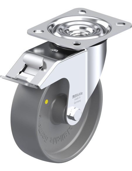 LE-PO 125G-FI-ELS antistatinis pasukamas ratukas su