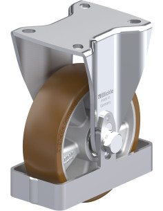 BH-ALB 125K-1-FS poliuretano fiksuotas ratukas