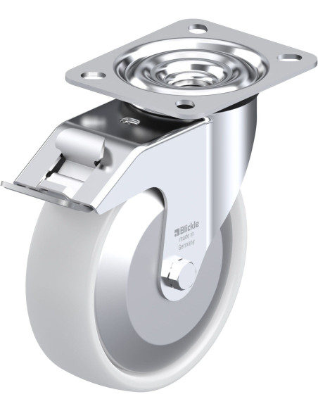 LE-PO 125R-FI-FA pasukamas ratukas su stabdžiais