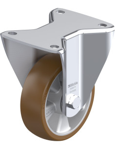 BH-ALB 125K-3 poliuretano fiksuotas ratukas