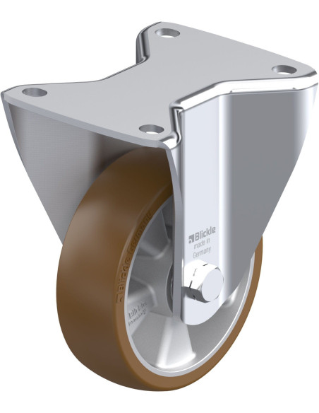 BH-ALB 125K-3 poliuretano fiksuotas ratukas