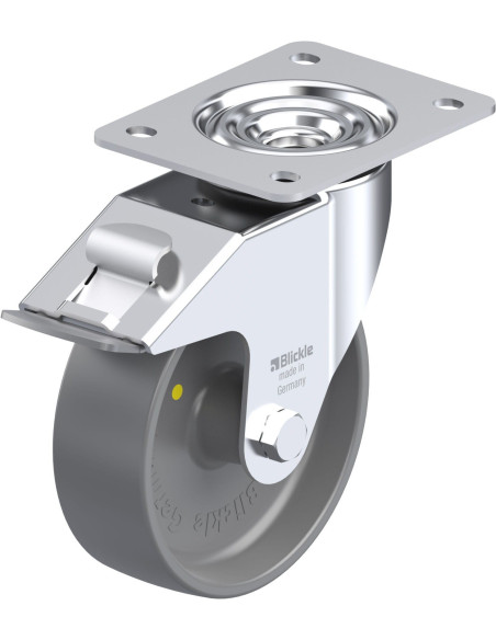 LE-PO 150G-FI-ELS antistatinis ratukas su stabdžiais