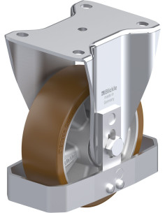 BH-ALB 150K-FS poliuretano fiksuotas ratukas