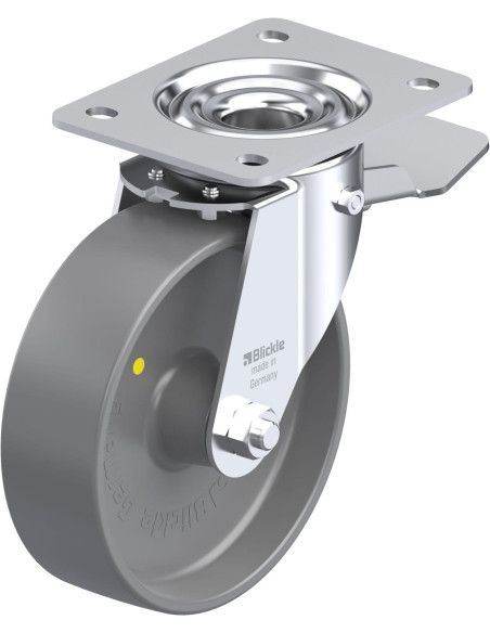 LE-PO 160G-ST-ELS antistatinis ratukas su stabdžiais