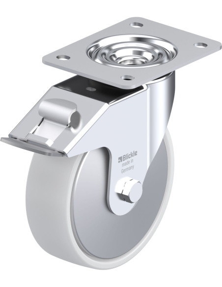 LE-PO 160R-FI-FA pasukamas ratukas su stabdžiais