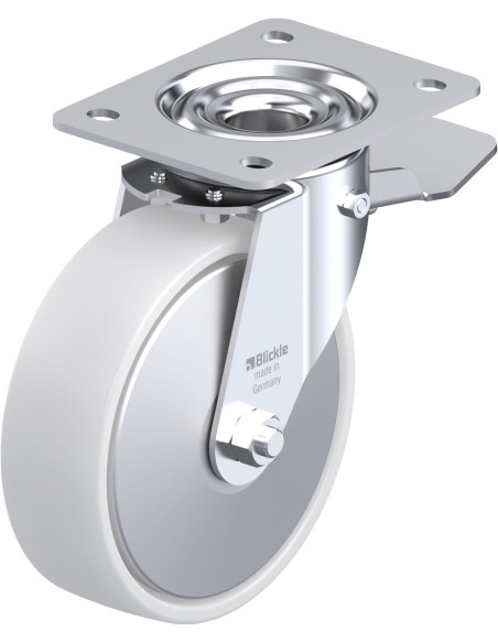 LE-PO 160R-ST-FA pasukamas ratukas su stabdžiais