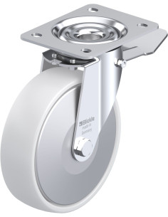 LE-PO 175G-ST-FA sintetinis pasukamas ratukas su stabdžiais