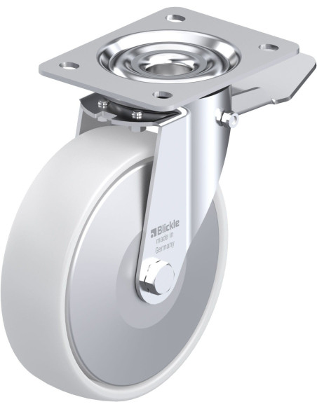 LE-PO 175R-ST-FA pasukamas ratukas su stabdžiais