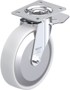 LE-PO 200G-ST-FA sintetinis ratukas su stabdžiais