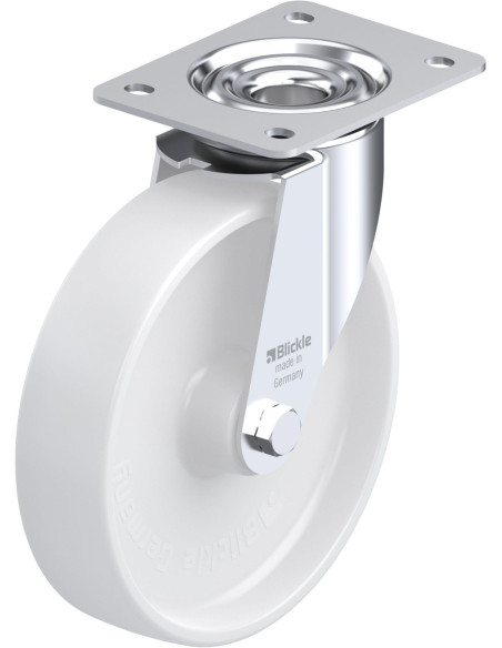 LE-PO 200R pasukamas sintetinis ratukas 200 mm