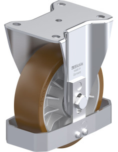 BH-ALB 162K-FS poliuretano fiksuotas ratukas 160x50 mm