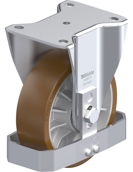 BH-ALB 162K-FS poliuretano fiksuotas ratukas 160x50 mm