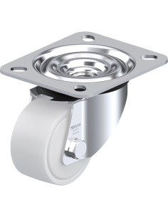 LE-PO 60KF Sintetinis pasukamas ratukas 60mm