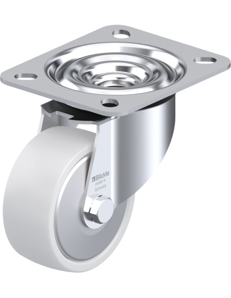 LE-PO 75R-FA sintetinis pasukamas ratukas 75 mm