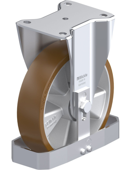 BH-ALB 200K-FS poliuretano fiksuotas ratukas 200x50 mm