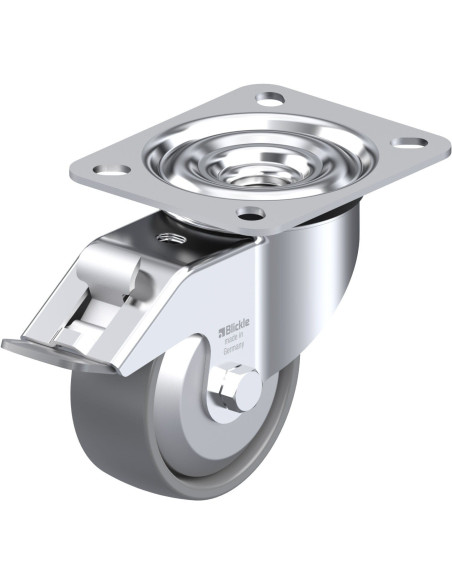 LE-PO 80G-FI-ELS-FA antistatinis pasukamas ratukas su