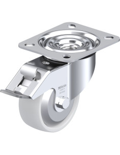 LE-PO 80G-FI-FA sintetinis ratukas su stabdžiais