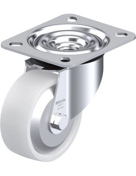 LE-PO 80KA-FA sintetinis pasukamas ratukas 80 mm