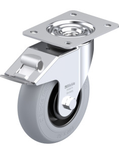 LE-POES 160KA-FI-SG pasukamas ratukas su stabdžiais