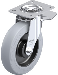 LE-POES 200KA-ST-SG pasukamas ratukas su stabdžiais