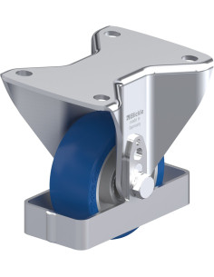 BH-ALBS 100K-3-FS poliuretano fiksuotas ratukas 100 mm