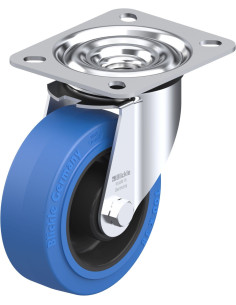 LE-POEV 100R-SB pasukamas ratukas su guma, 100 mm