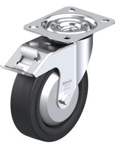 LE-POEV 125KAD-FI-FA pasukamas ratukas su stabdžiais