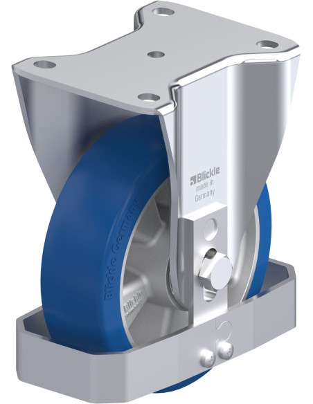 BH-ALBS 160K-FS poliuretano fiksuotas ratukas