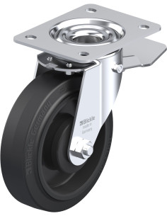 LE-POEV 160KA-ST pasukamas ratukas su stabdžiais, 160 mm