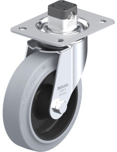 LE-POEV 160R-CS11-SG pasukamas ratukas su stabdžiais