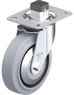 LE-POEV 160R-CS11-SG-FA pasukamas ratukas su stabdžiais