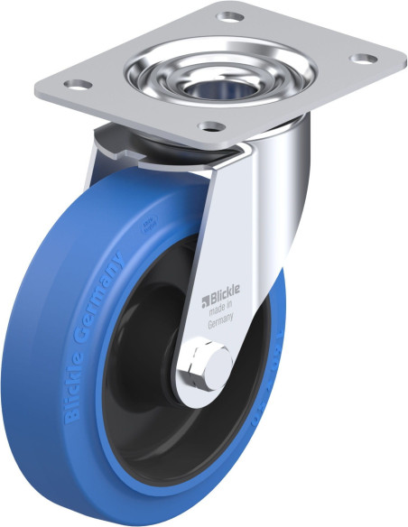 LE-POEV 160R-SB pasukamas ratukas su guma 160 mm