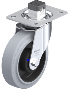 LE-POEV 160XKA-CS11-SG pasukamas ratukas su stabdžiais