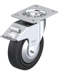 LE-POEV 160XKA-FI-FA pasukamas ratukas su stabdžiais