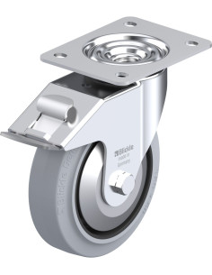 LE-POEV 160XKA-FI-SG-FA pasukamas ratukas su stabdžiais