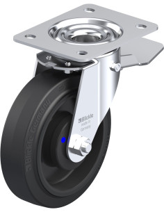 LE-POEV 160XKA-ST pasukamas ratukas su stabdžiais, 160 mm