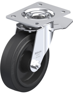 LE-POEV 160XR-ST pasukamas ratukas su stabdžiais, 160 mm