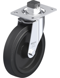 LE-POEV 200R-CS11 pasukamas ratukas su stabdžiais, 200 mm