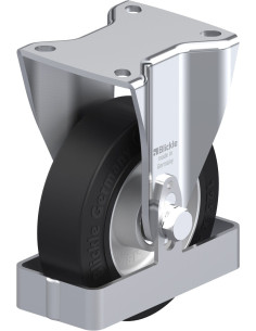 BH-ALEV 125K-1-FS fiksuotas ratukas su guma