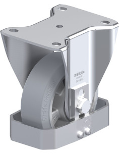 BH-ALEV 127K-SG-FS fiksuotas ratukas dengtas guma