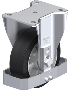 BH-ALEV 150K-FS fiksuotas ratukas su guma